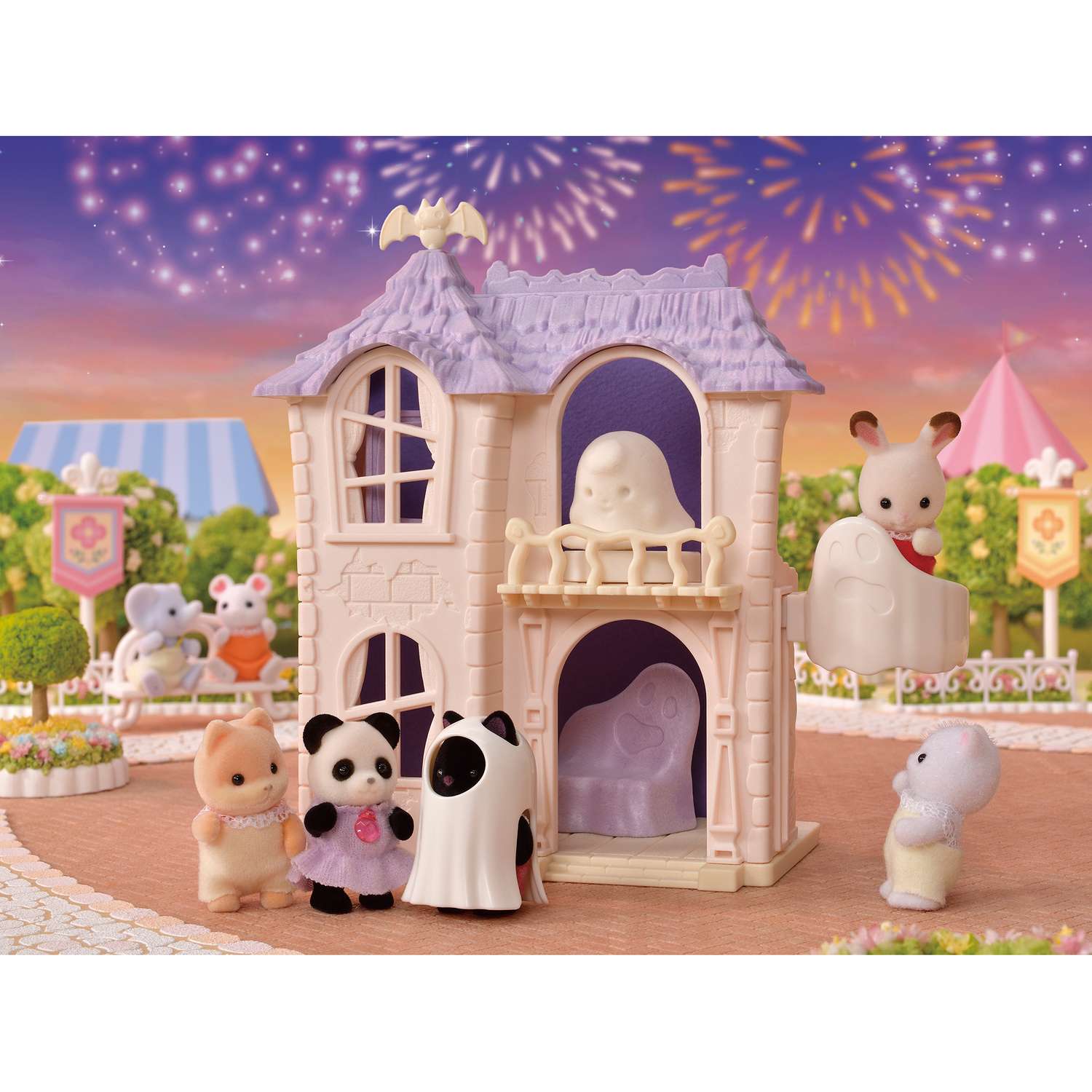 Игровой набор Sylvanian Families Домик с привидениями - фото 6