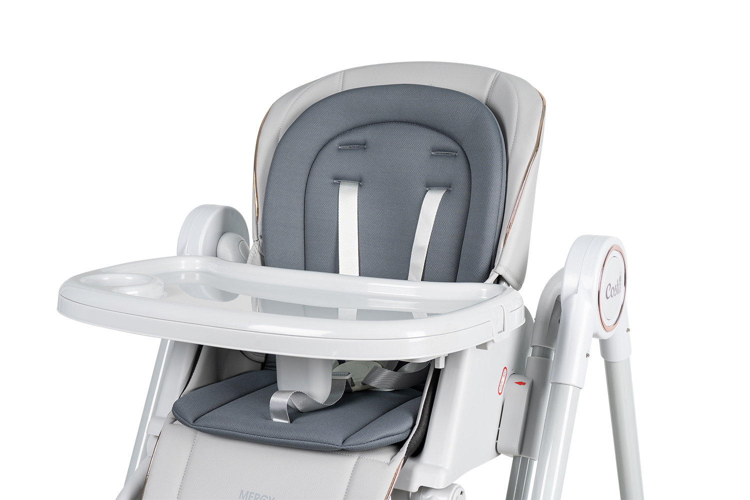 Стульчик для кормления Costa Mercy серый - фото 8