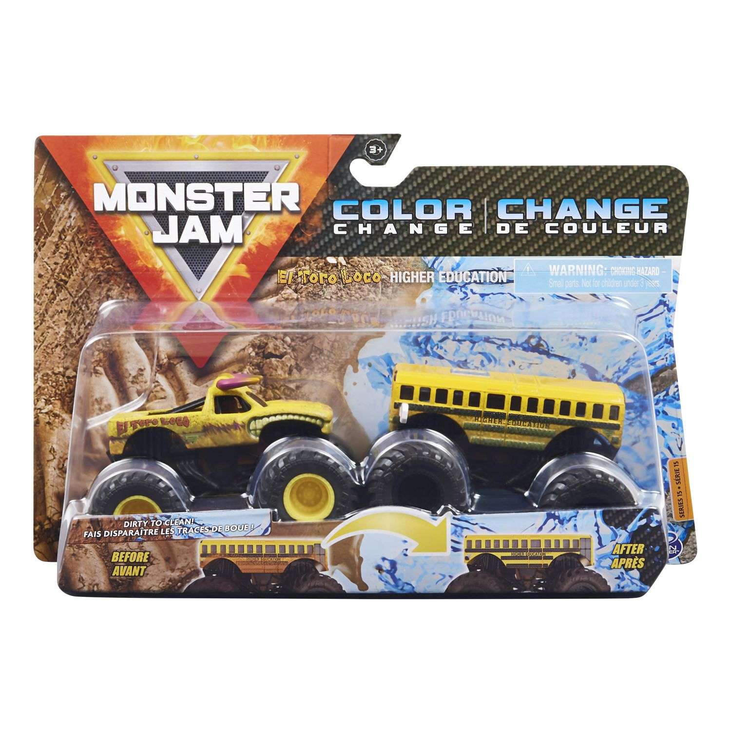 Автомобиль Monster Jam El Tor Loc V Hghr Eductn 1:64 6044943 - фото 2
