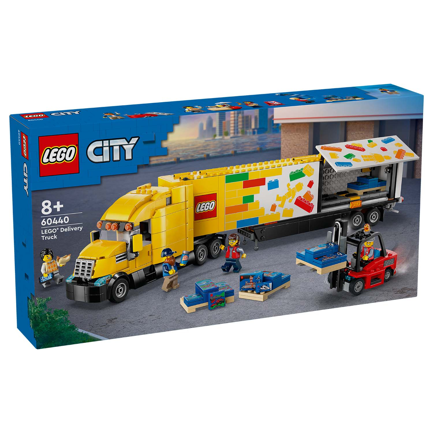 Конструктор LEGO City Желтый грузовик 1061 дет. - фото 8