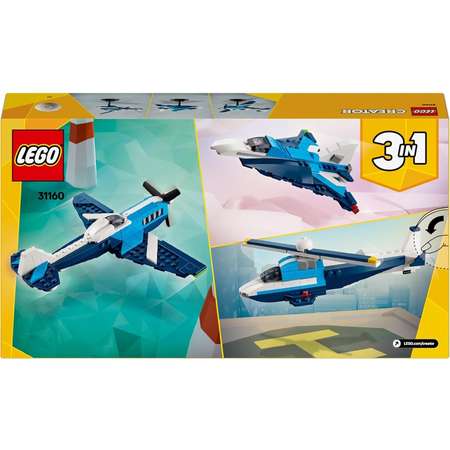 Конструктор LEGO Creator Гоночный самолет блочный
