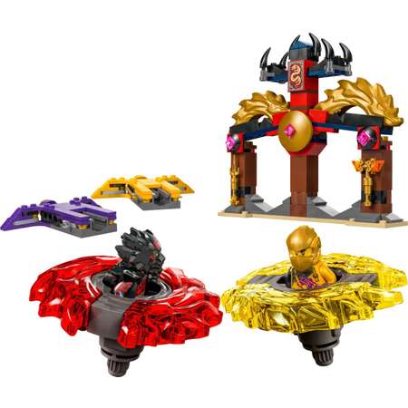 Конструктор LEGO NINJAGO Боевой набор Кружитцу Дракона блочный