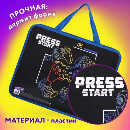 Папка с ручками Юнландия А4