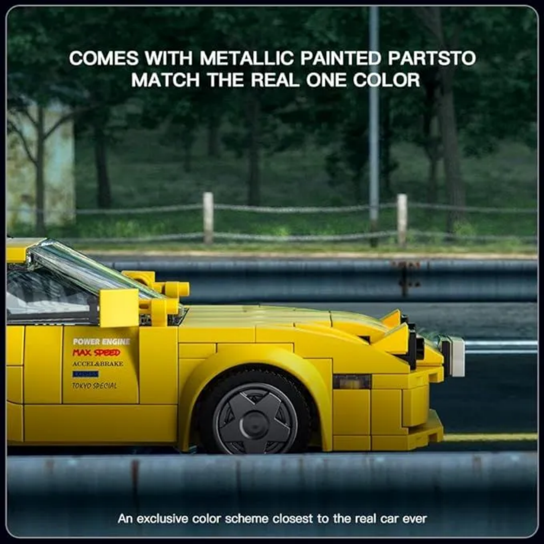 Конструктор Mould King Спорткар Mazda RX-7 блочный - фото 11
