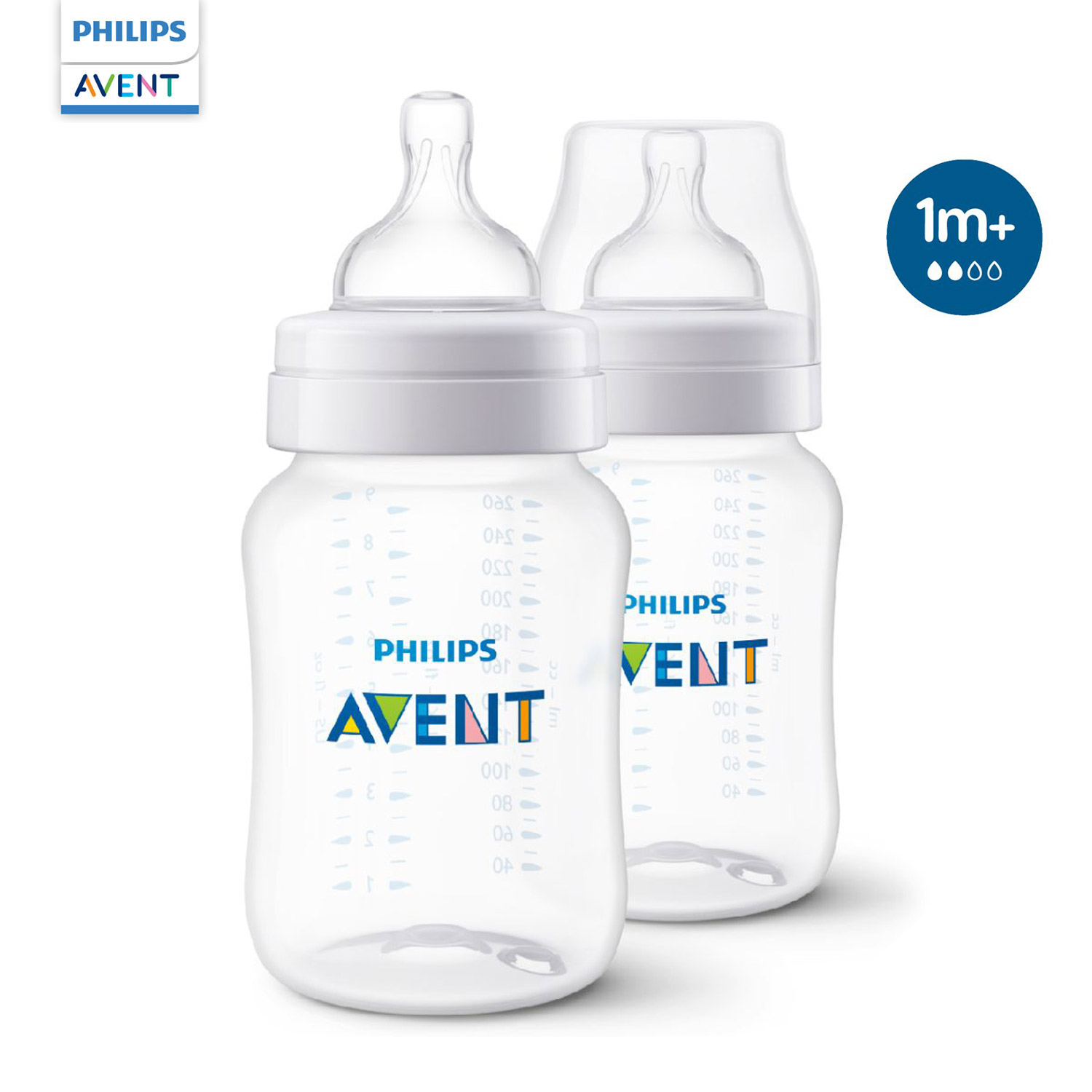 Бутылочка Philips Avent Anti-Colic 260 мл 2 шт. - фото 1