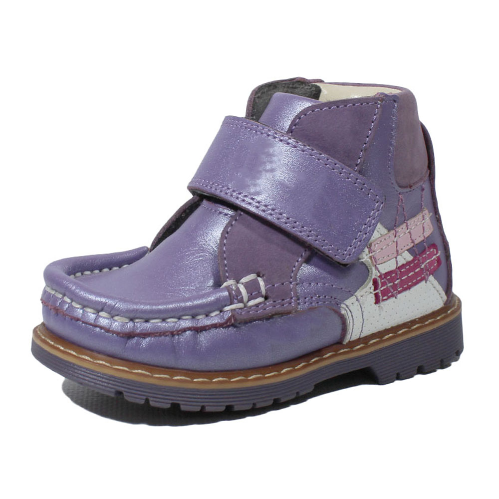 Ботинки Europen 208-013-SV EUROPEN Полуботинки для девочки, сиреневый - фото 1