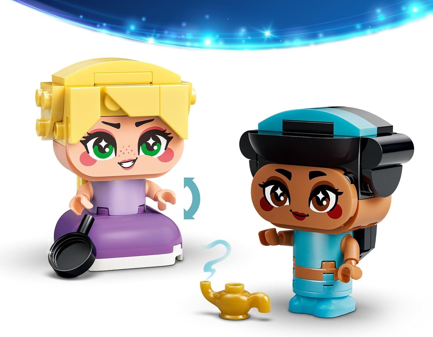 Конструктор LEGO Disney Жасмин и Рапунцель 59 дет. - фото 3