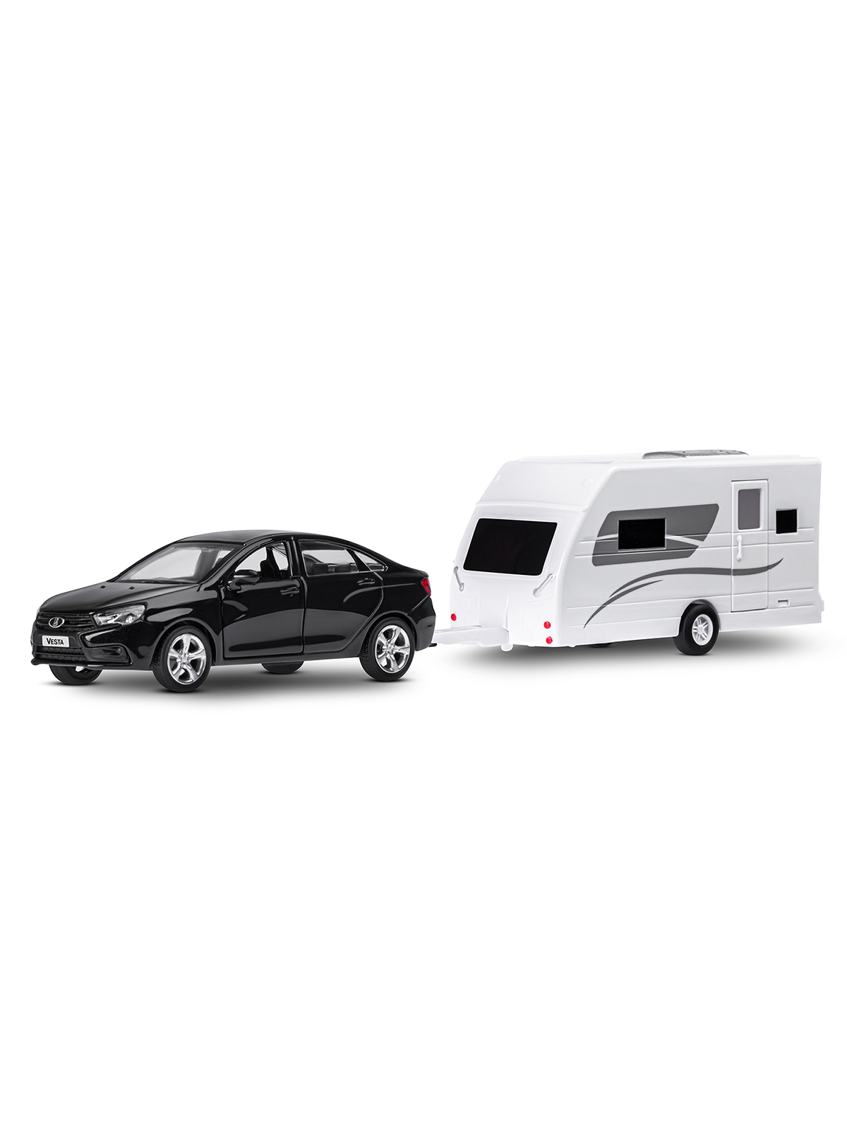Автомобиль АВТОпанорама LADA Vesta 1:43 JB1251619 - фото 7