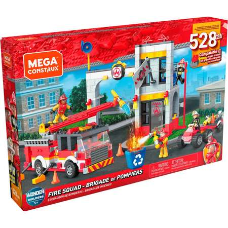 Конструктор Mega Construx Пожарная команда блочный