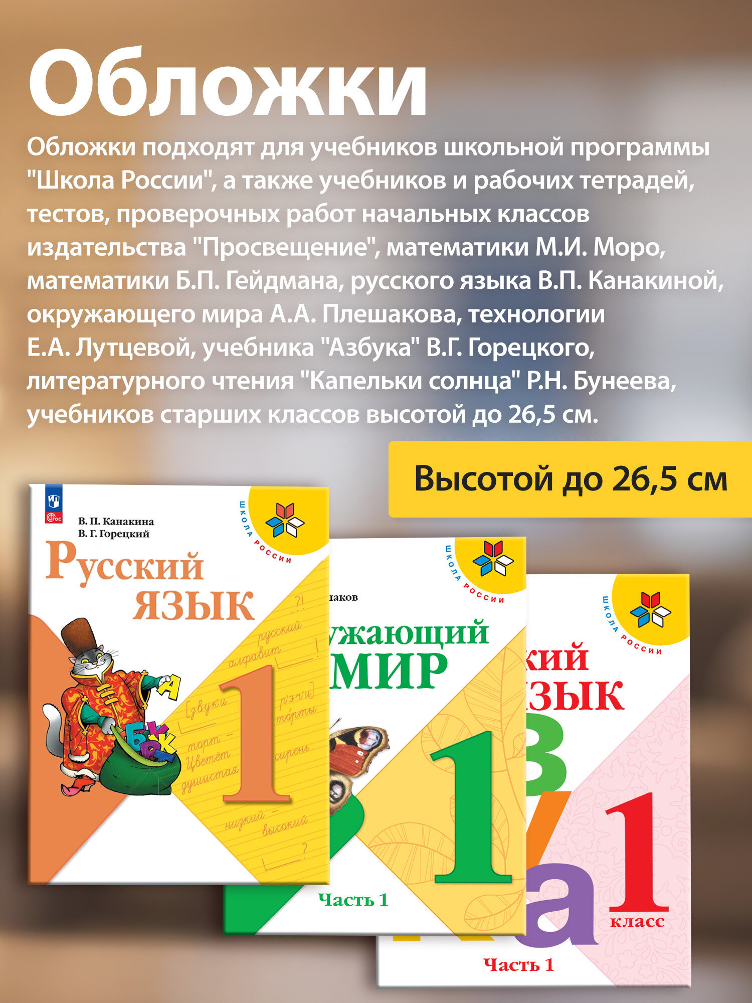Обложка Пифагор 40.2 x 26.5 см 5 шт. - фото 3