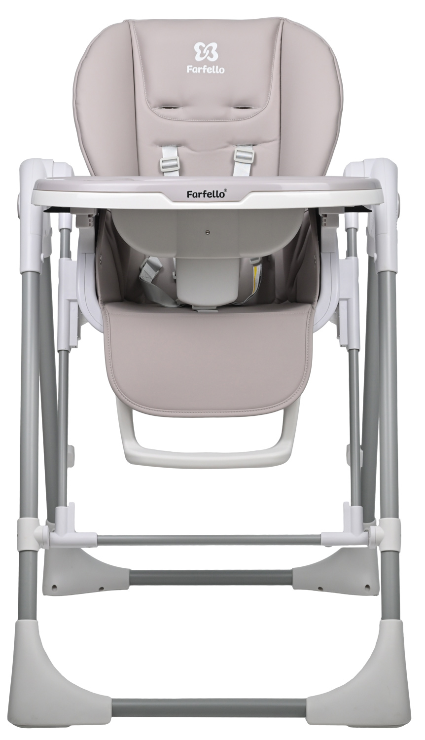 Стульчик для кормления Farfello Multa бежевый - фото 15