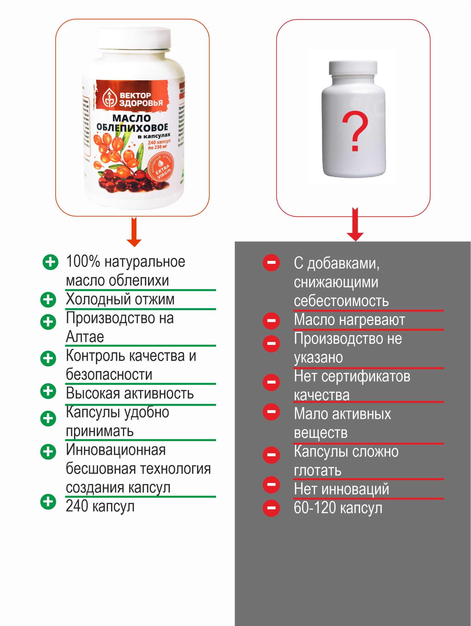 Масла растительные Алтайские традиции Масло облепиховое 240 капсул - фото 2
