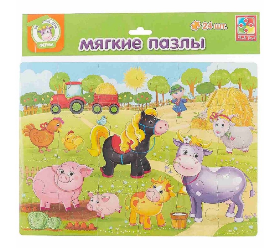 Пазл Vladi Toys Ферма - фото 1