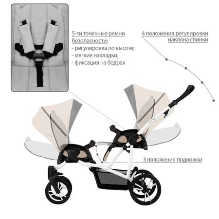 Коляска прогулочная Bebetto Sport Comfort