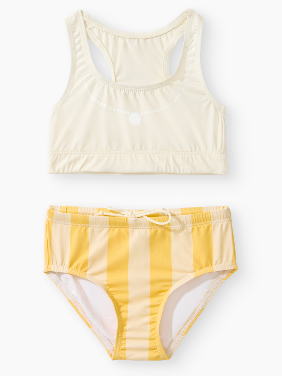 Комплект купальный Happy Baby 50707-1_yellow-stripes - фото 2