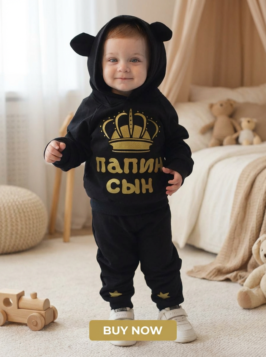 Костюм BabyDreams KS01черный - фото 1