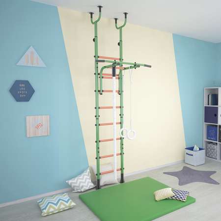 Детский спортивный комплекс Polini kids Sport Neo враспор Зеленый