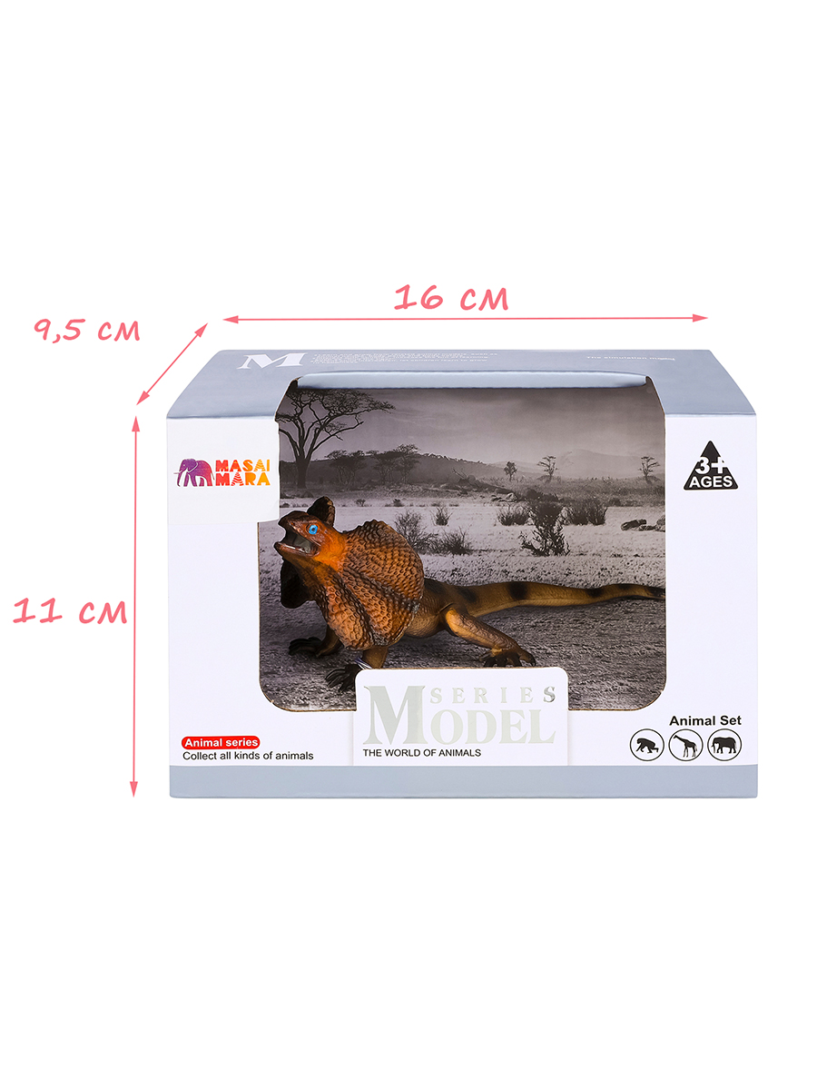 Игровой набор Masai Mara Плащеносная ящерица - фото 6