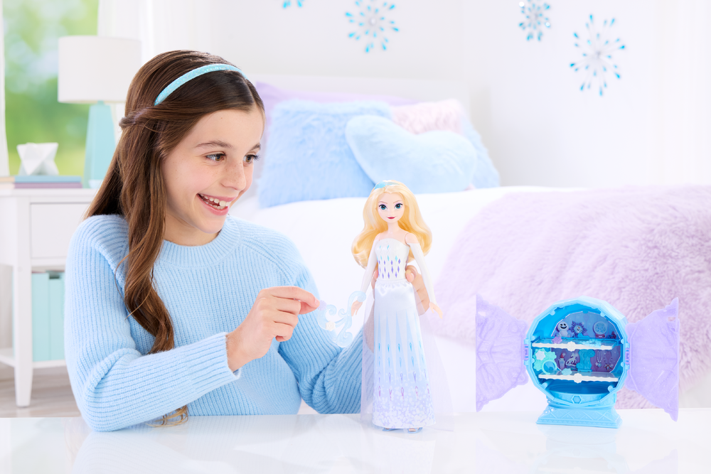 Кукла модельная Disney Frozen Jewel Reveal Elsa высота 29 см JJY36 - фото 9