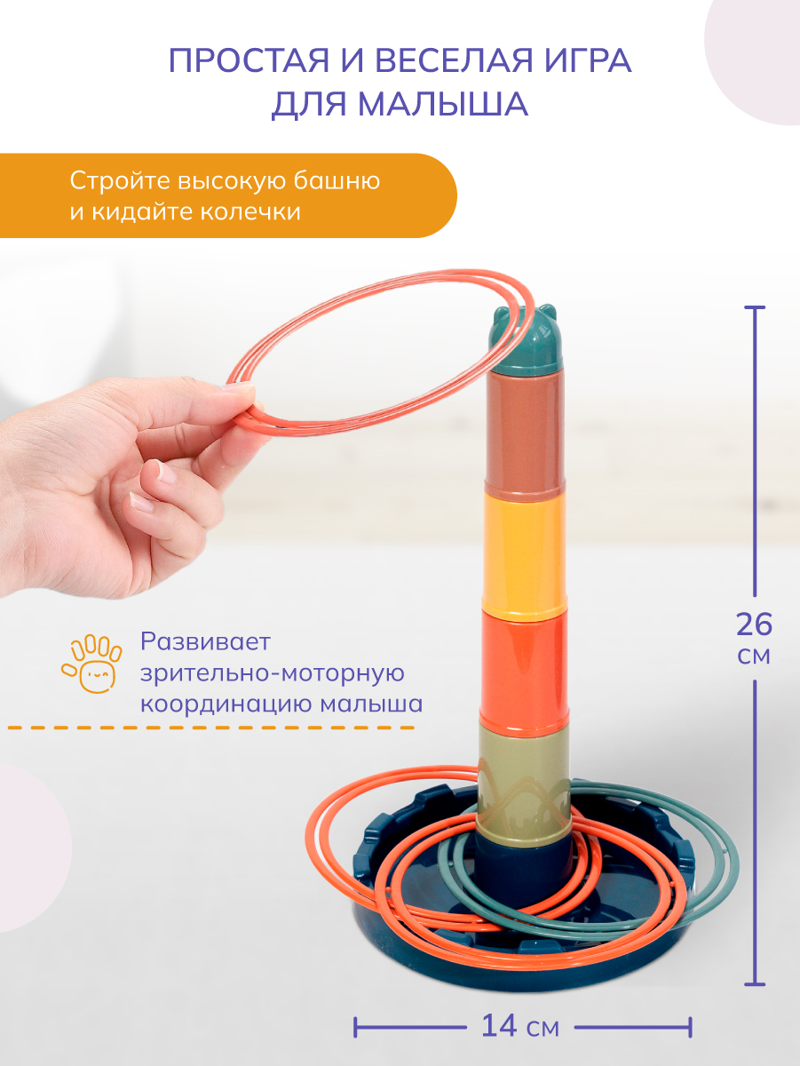 Игрушка Solmax пирамидка - фото 3
