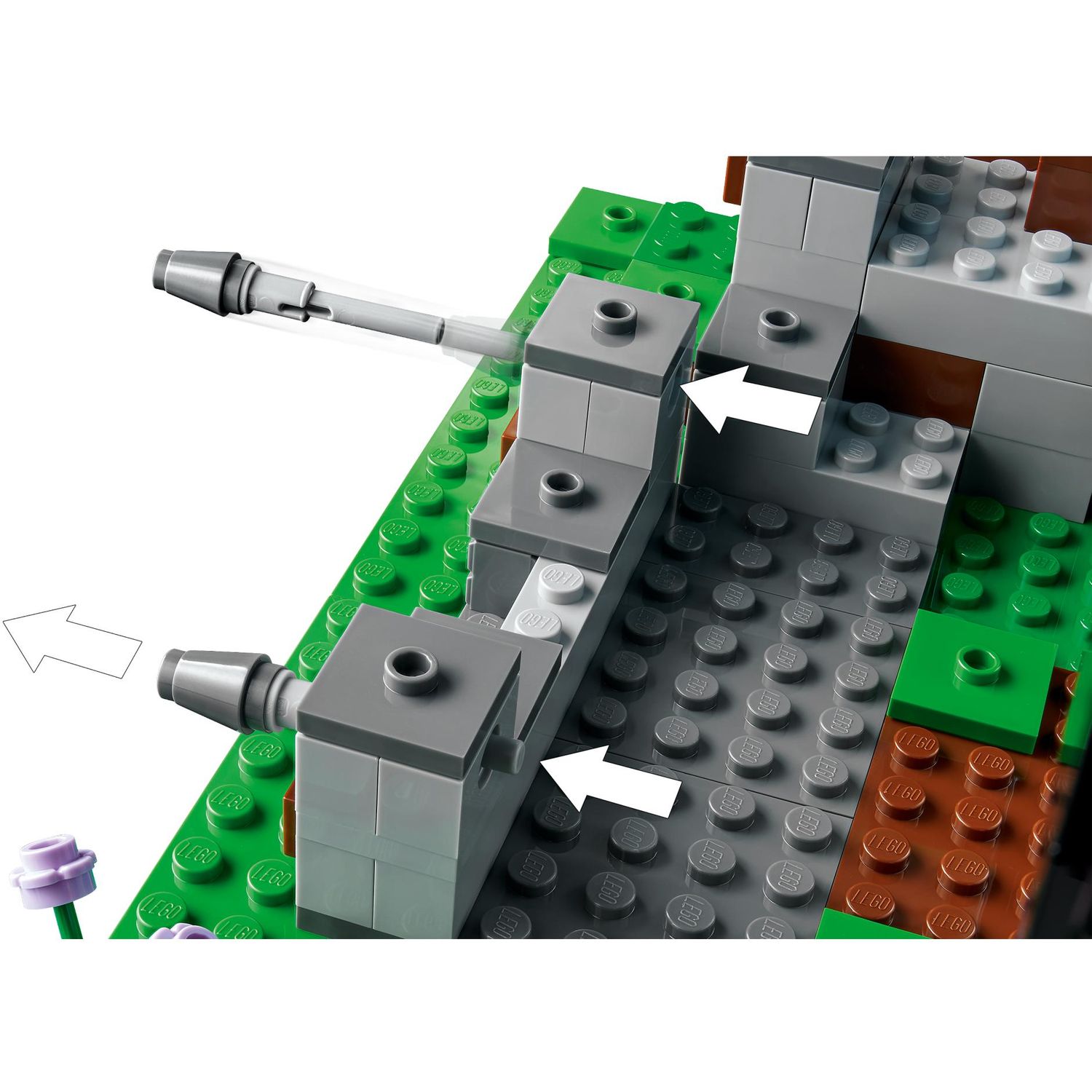 Конструктор LEGO Minecraft The Sword Outpost блочный - фото 6