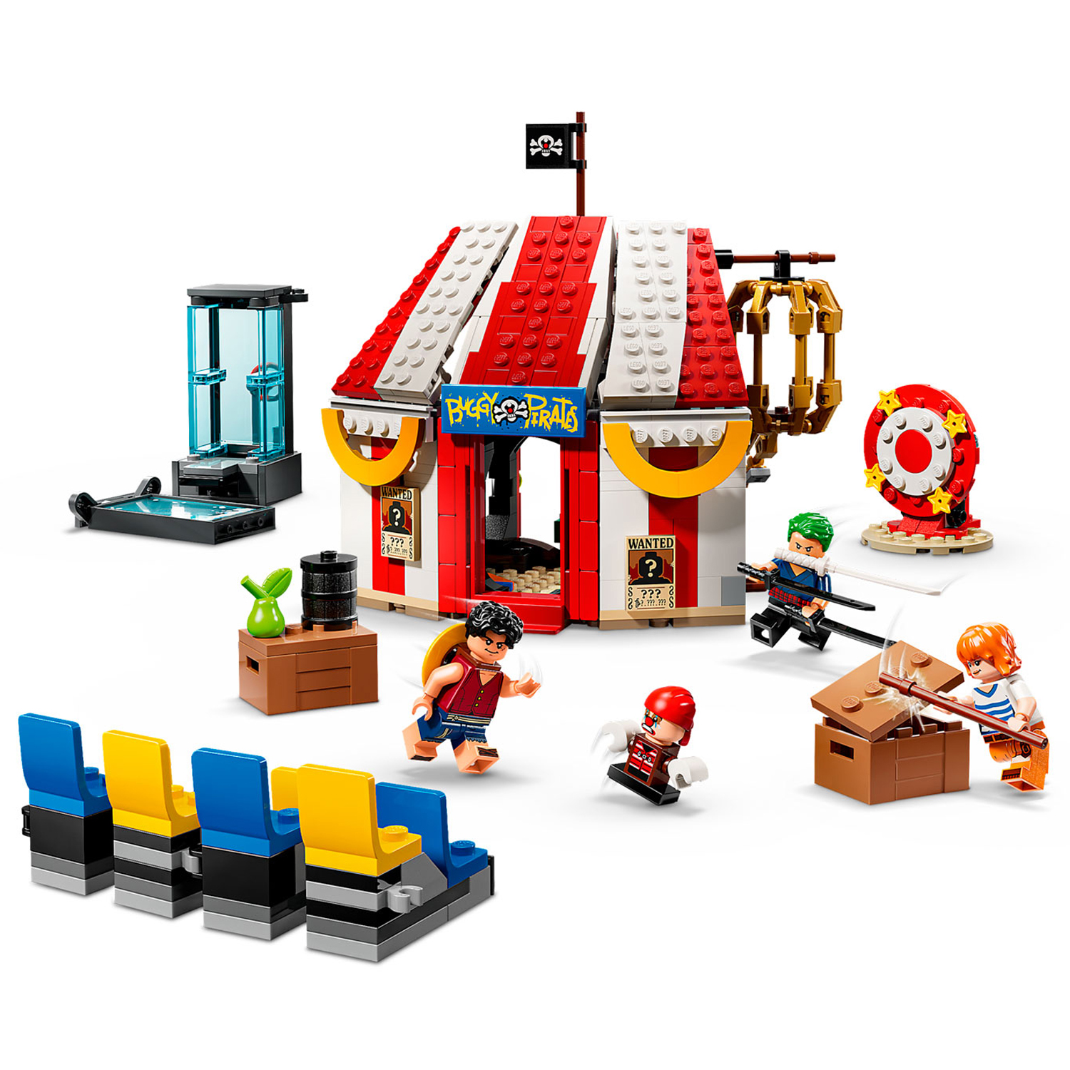Конструктор LEGO One Piece Цирковой шатер клоуна Багги 573 дет. - фото 5