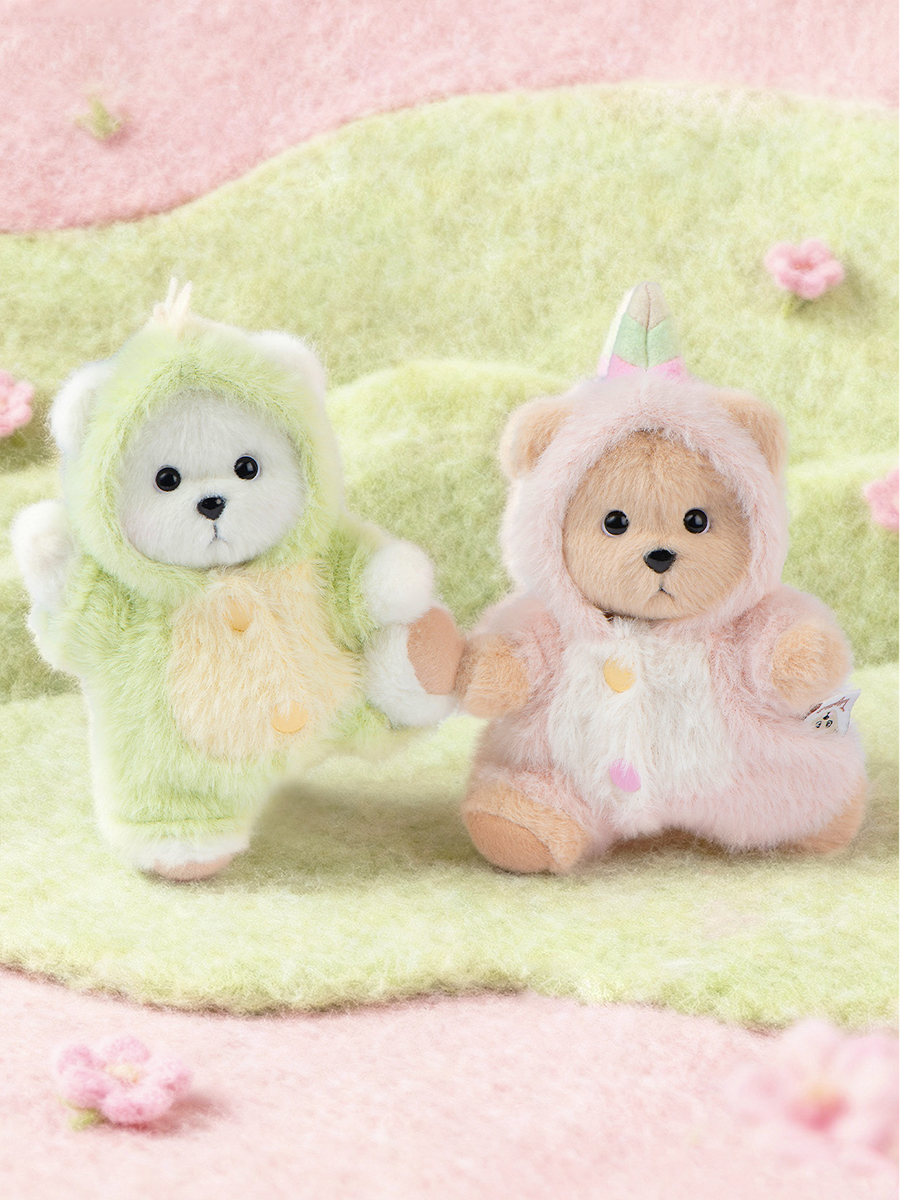 Мягкая игрушка TeddyTales Медведь в костюмчике брелок - фото 13