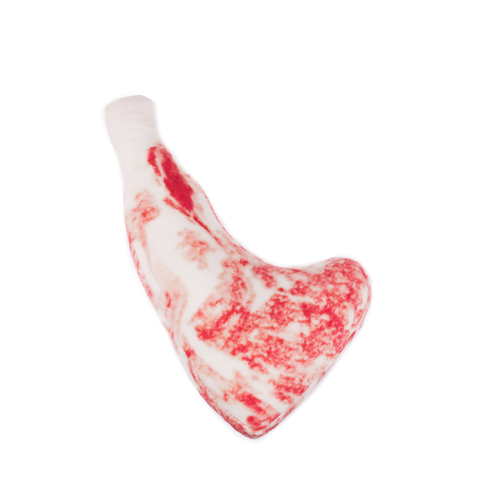 Игрушка для собак Не один дома Meat мягкая Бордовый 9.5*5.5*20.5см - фото 1