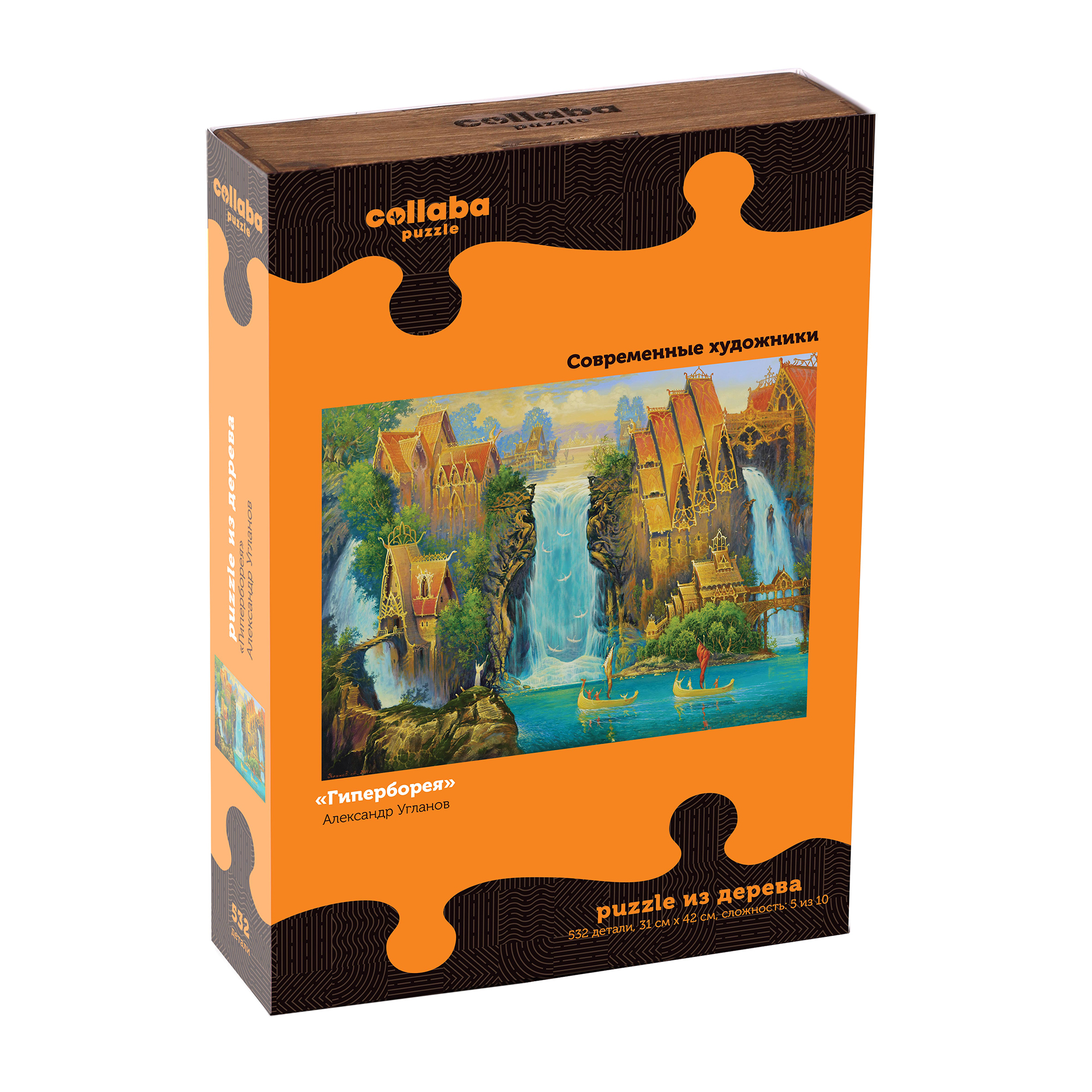 Пазл Collaba puzzle деревянный - фото 11