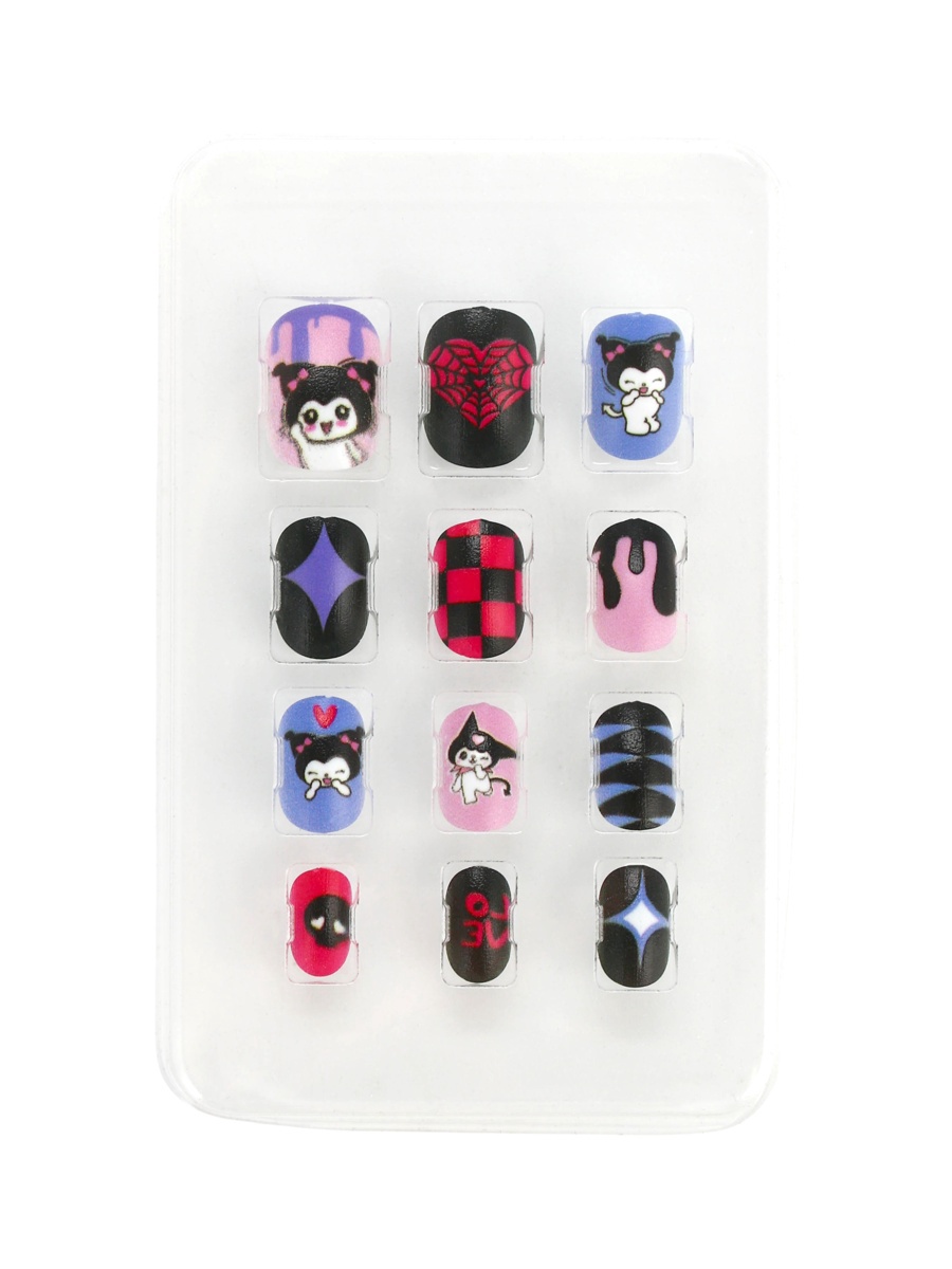 Детские накладные ногти Выбражулька Забавная кошечка - фото 2