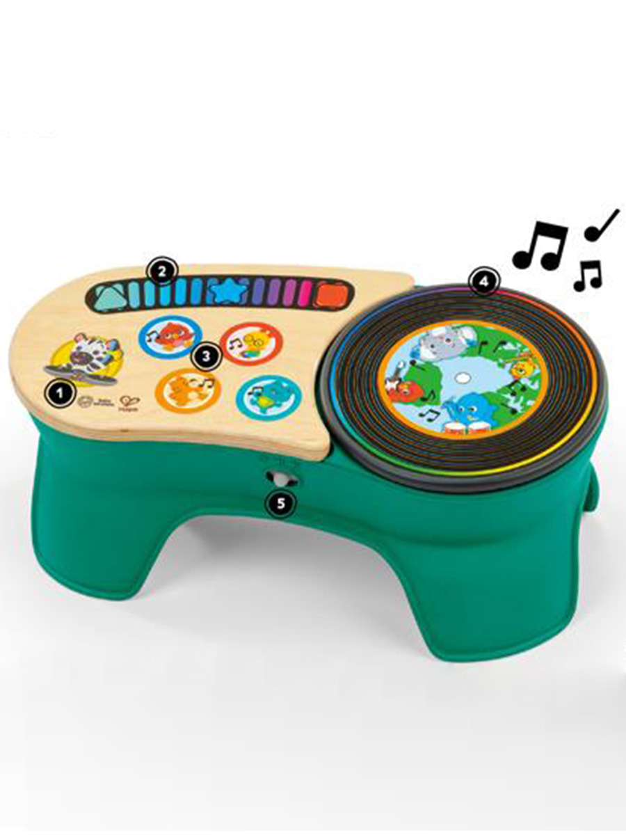 Игрушка Hape развивающий центр Проигрыватель - фото 7