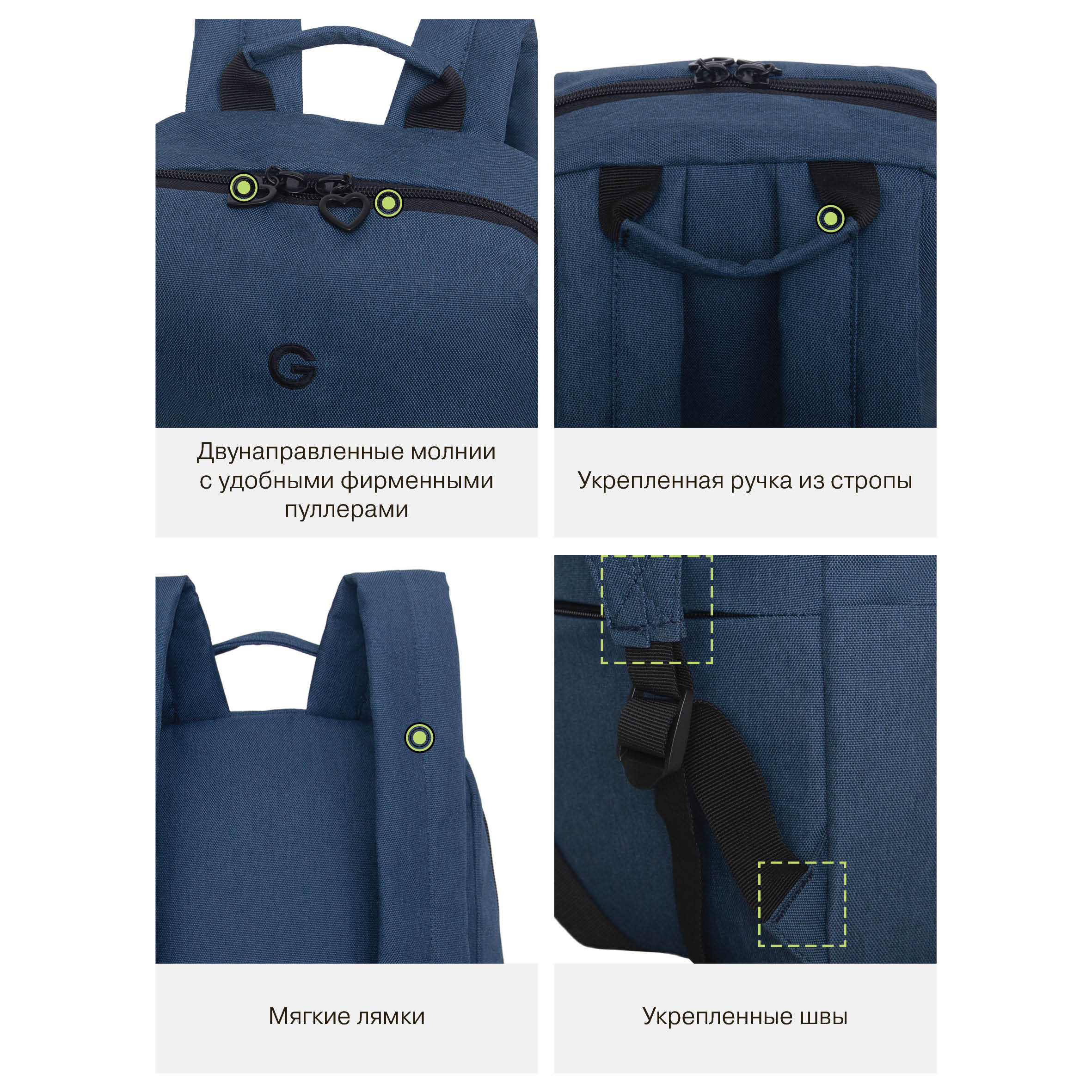 Рюкзак Grizzly для девочки - фото 10