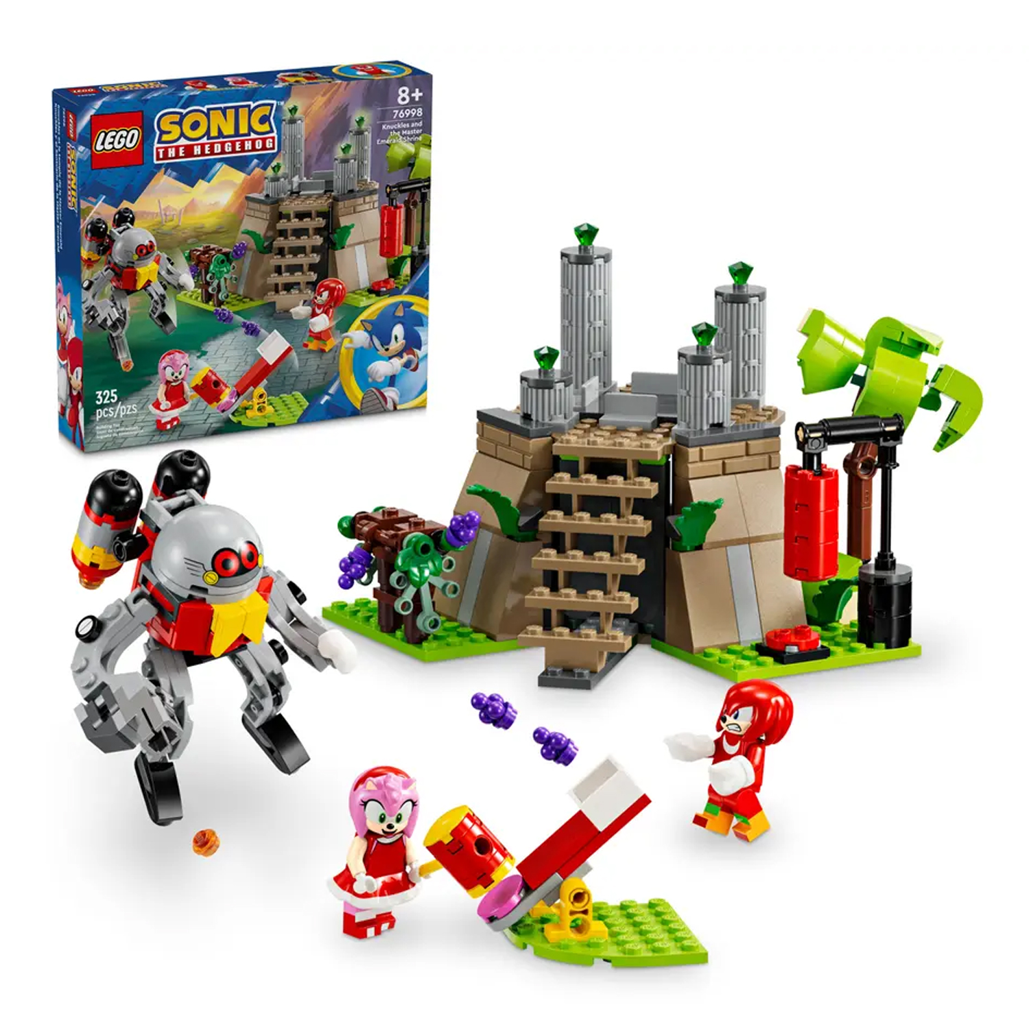 Конструктор LEGO Sonic the Hedgehog Наклз и Мастер 325 дет. - фото 1