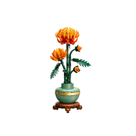 Конструктор LEGO Botanicals Хризантема блочный