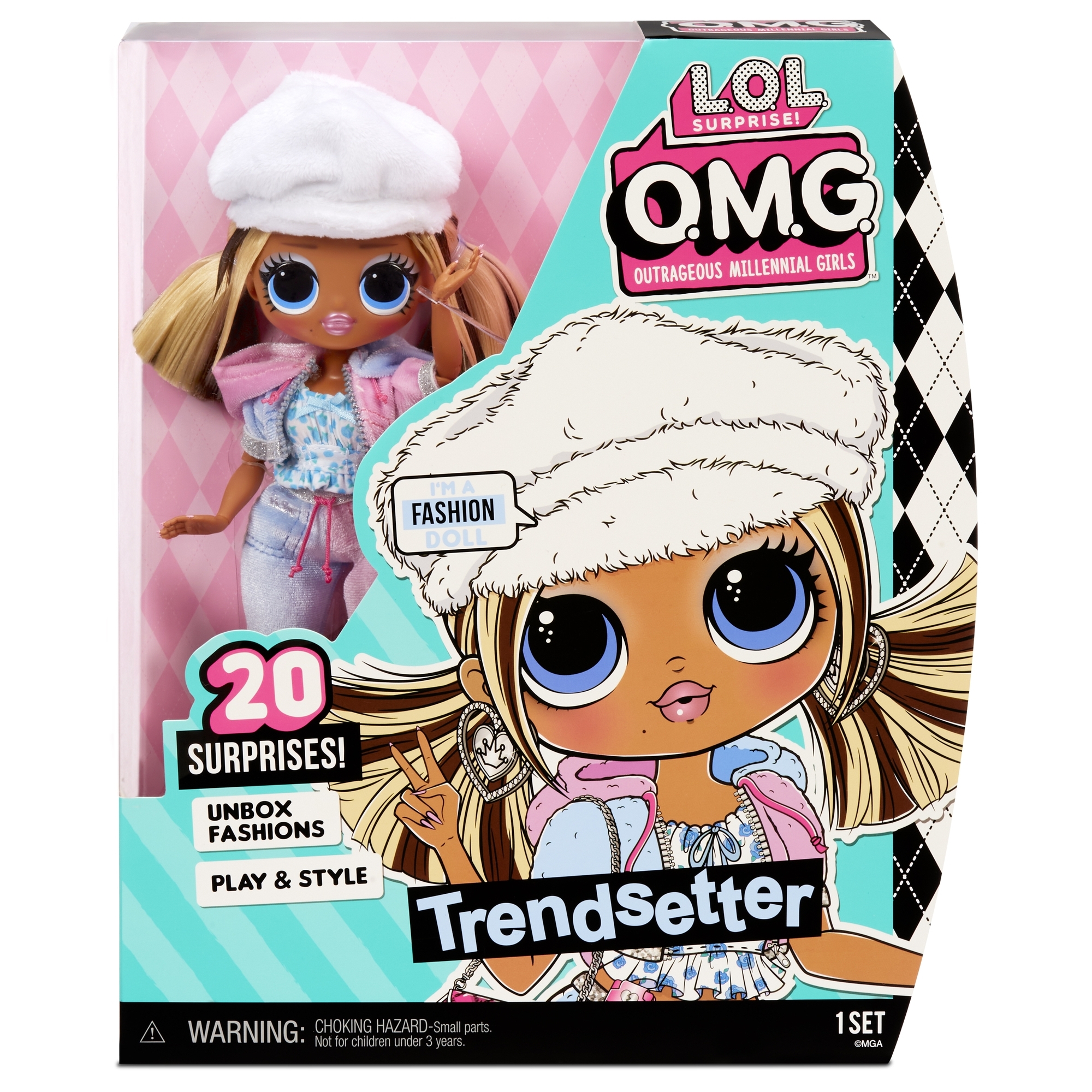 Кукла модельная L.O.L. Surprise! OMG Trendsetter 580430EUC - фото 6
