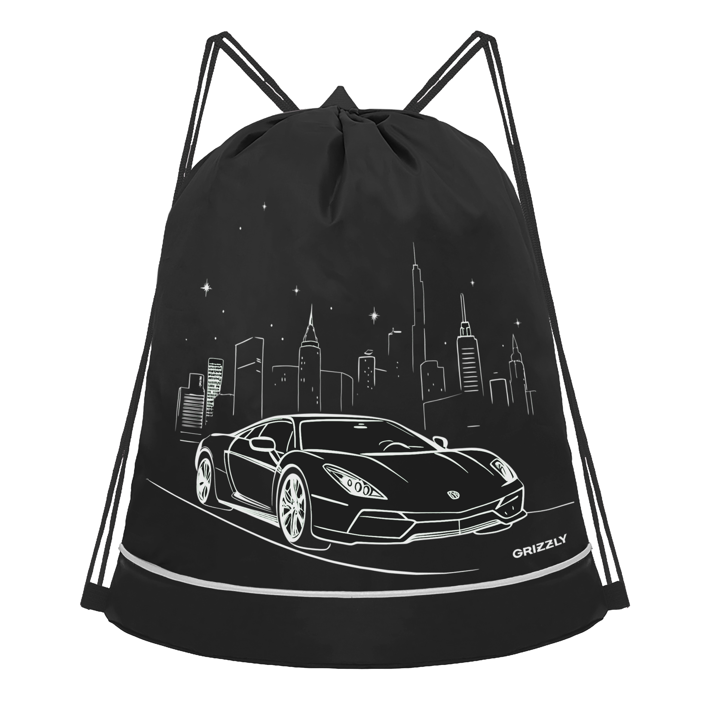 Мешок для обуви Grizzly Машина - фото 1