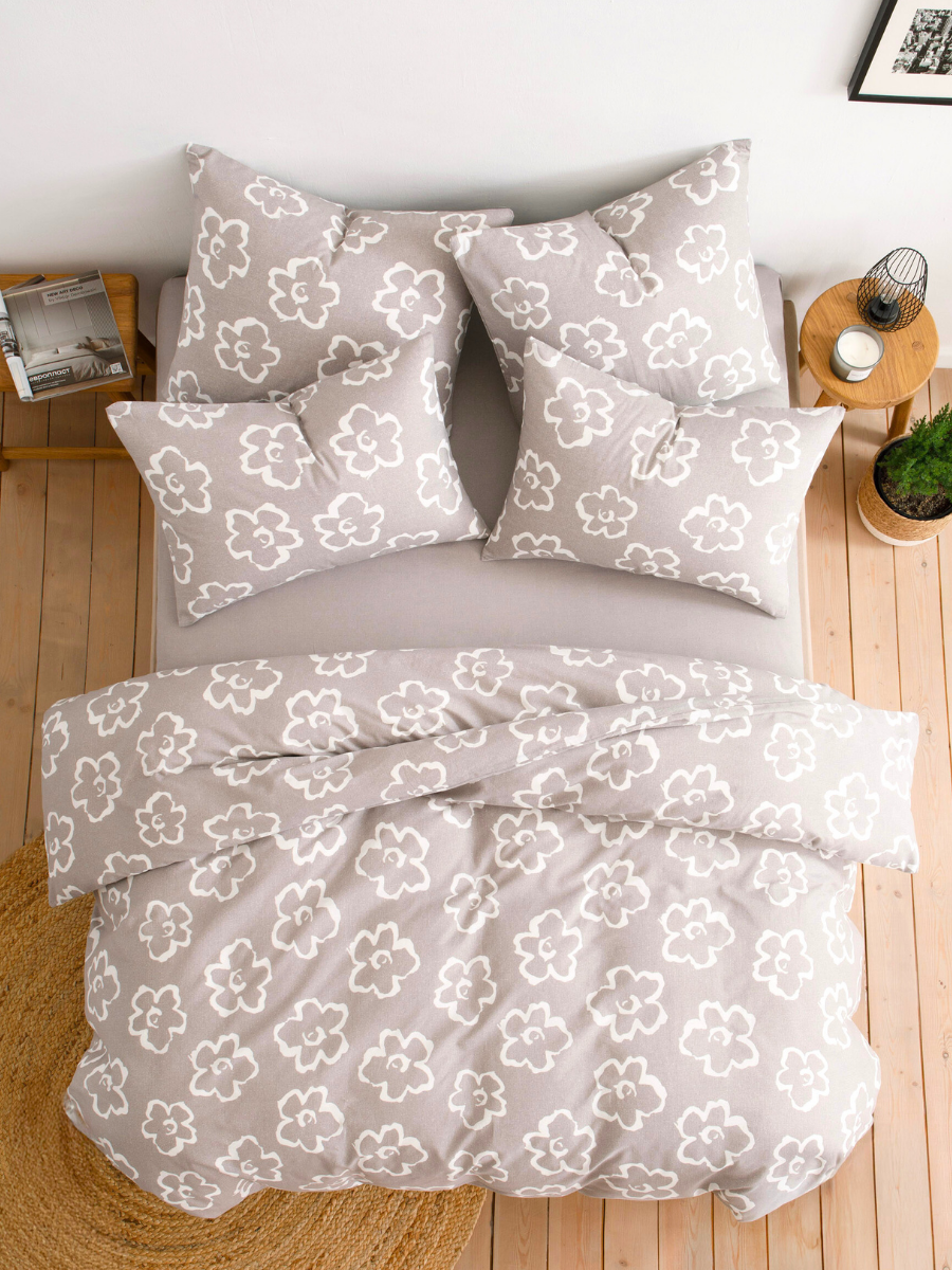 Комплект постельного белья Ночь Нежна Келси двуспальный 4 предм. - фото 5