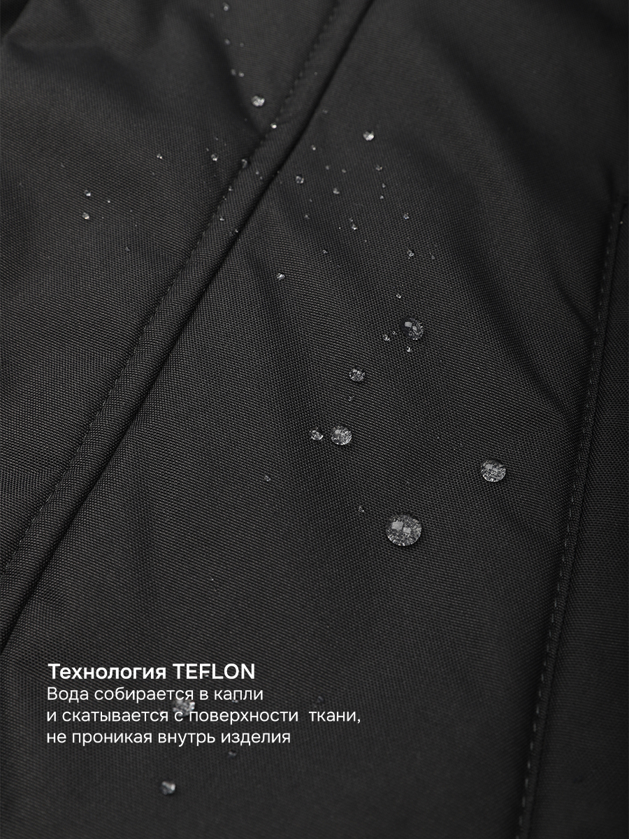 Куртка NIKASTYLE +4з6525 черный - фото 14