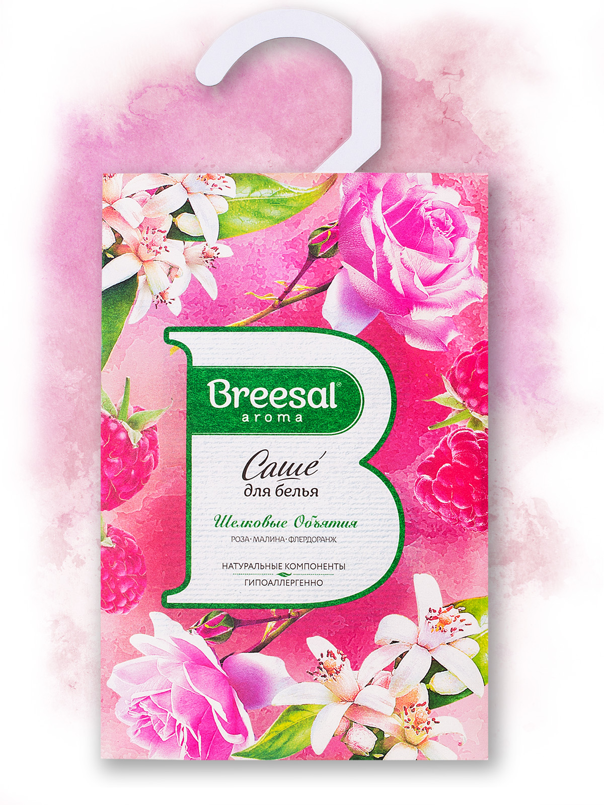 Ароматическое саше Breesal для гардероба шкафа и комода Шелковые объятия - фото 1