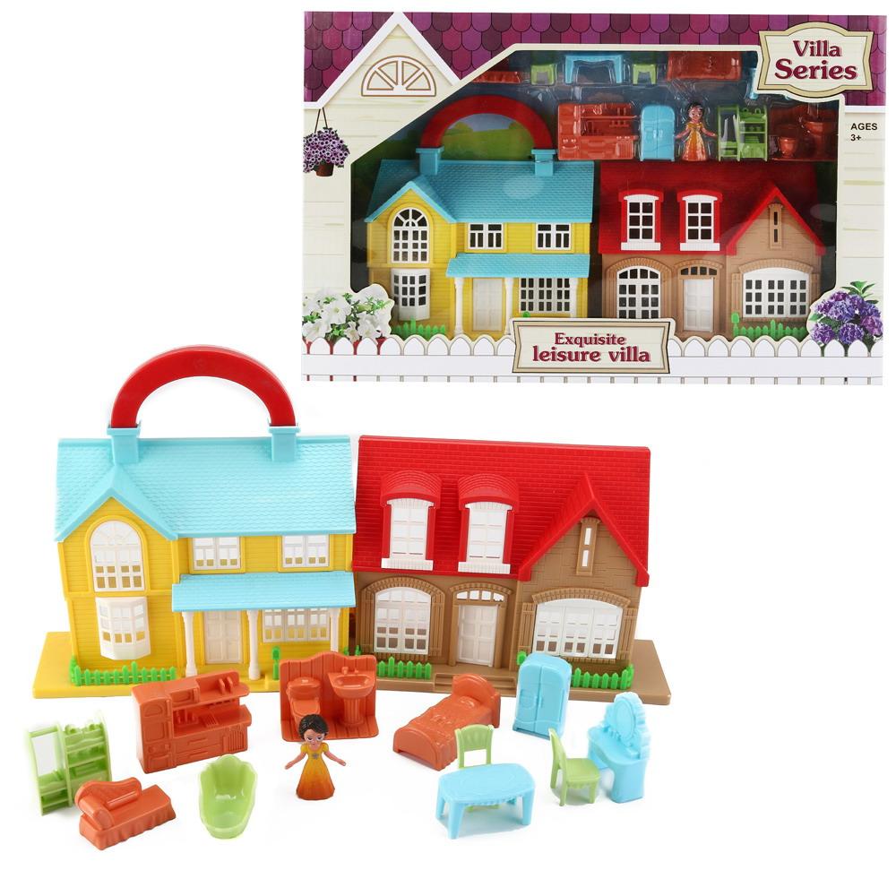 Домик для кукол Junfa с мебелью SG-29013 - фото 1