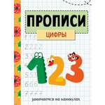 Книга Стрекозa Занимаемся на каникулах Прописи Цифры