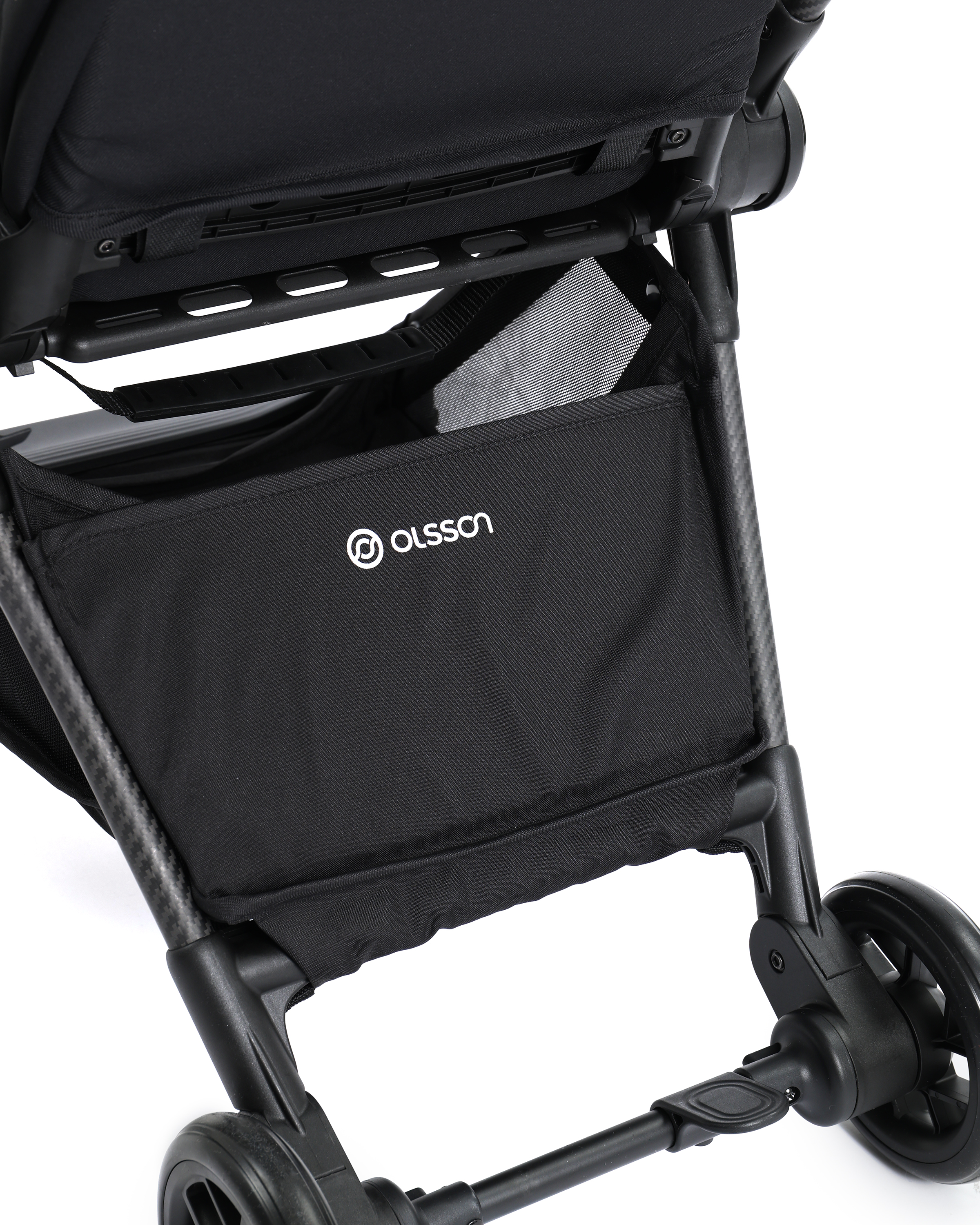 Коляска прогулочная Olsson Carbon черный - фото 8