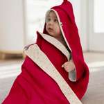 Полотенце уголок Фабрика Бамбук с капюшоном (уголком) 98 x 98 см