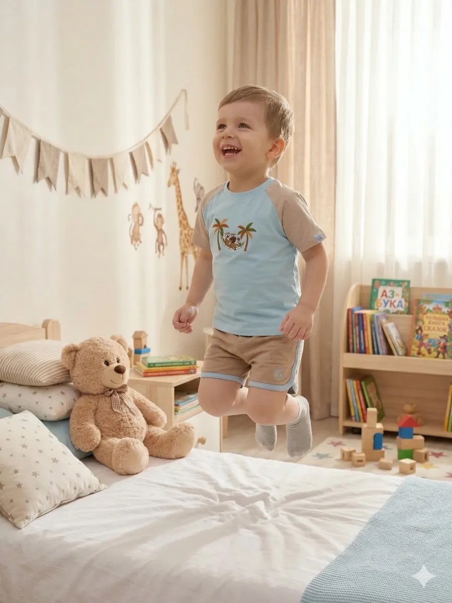 Костюм Супер Пупс кост/реглан/окант/св.голубой/лемур - фото 15