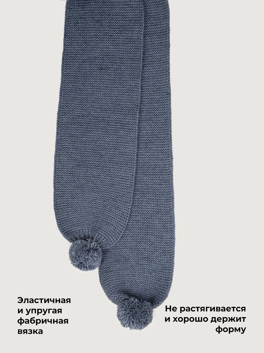 Шарф NIKASTYLE 17з51426 деним - фото 5