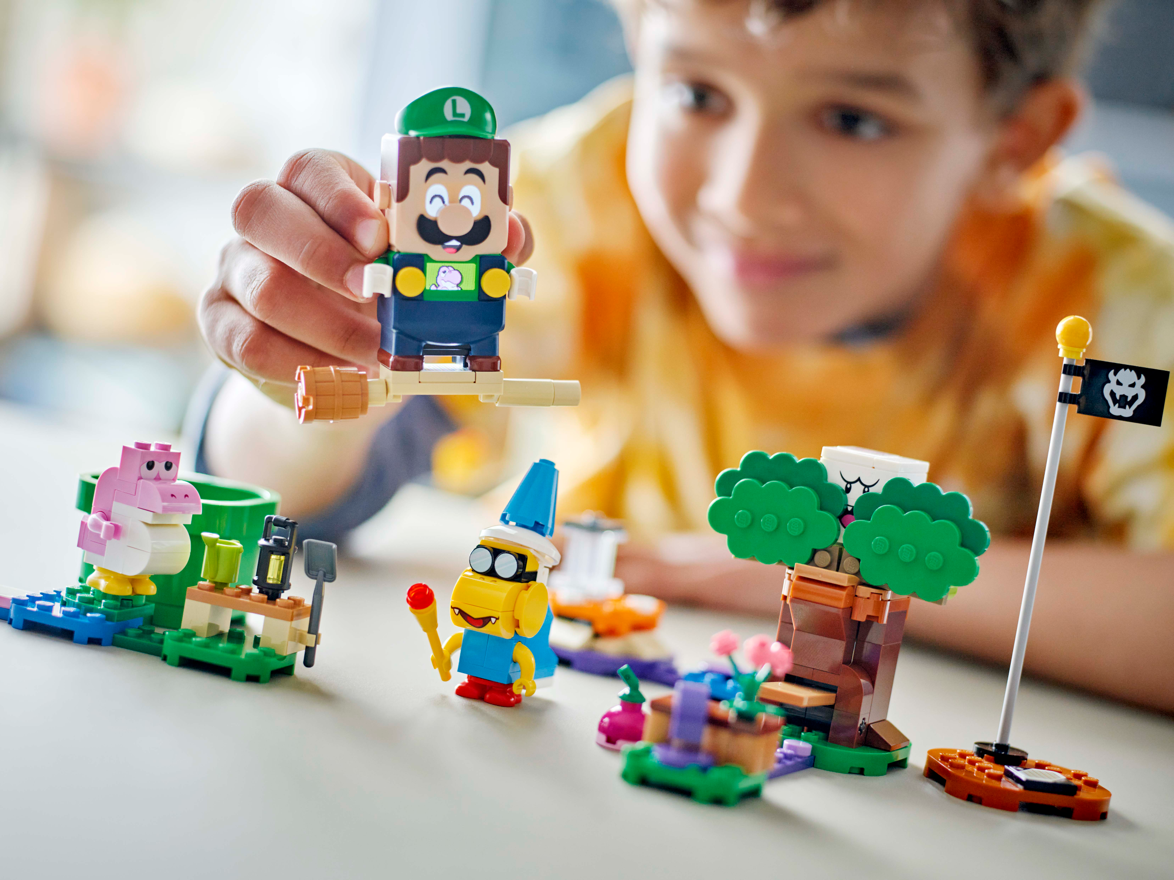 Конструктор LEGO Super Mario Приключения Луиджи блочный - фото 4