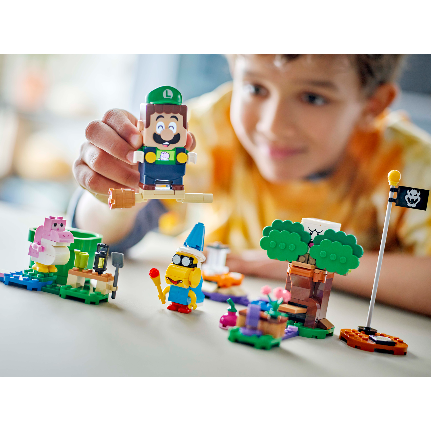 Конструктор LEGO Super Mario Приключения Луиджи блочный - фото 4