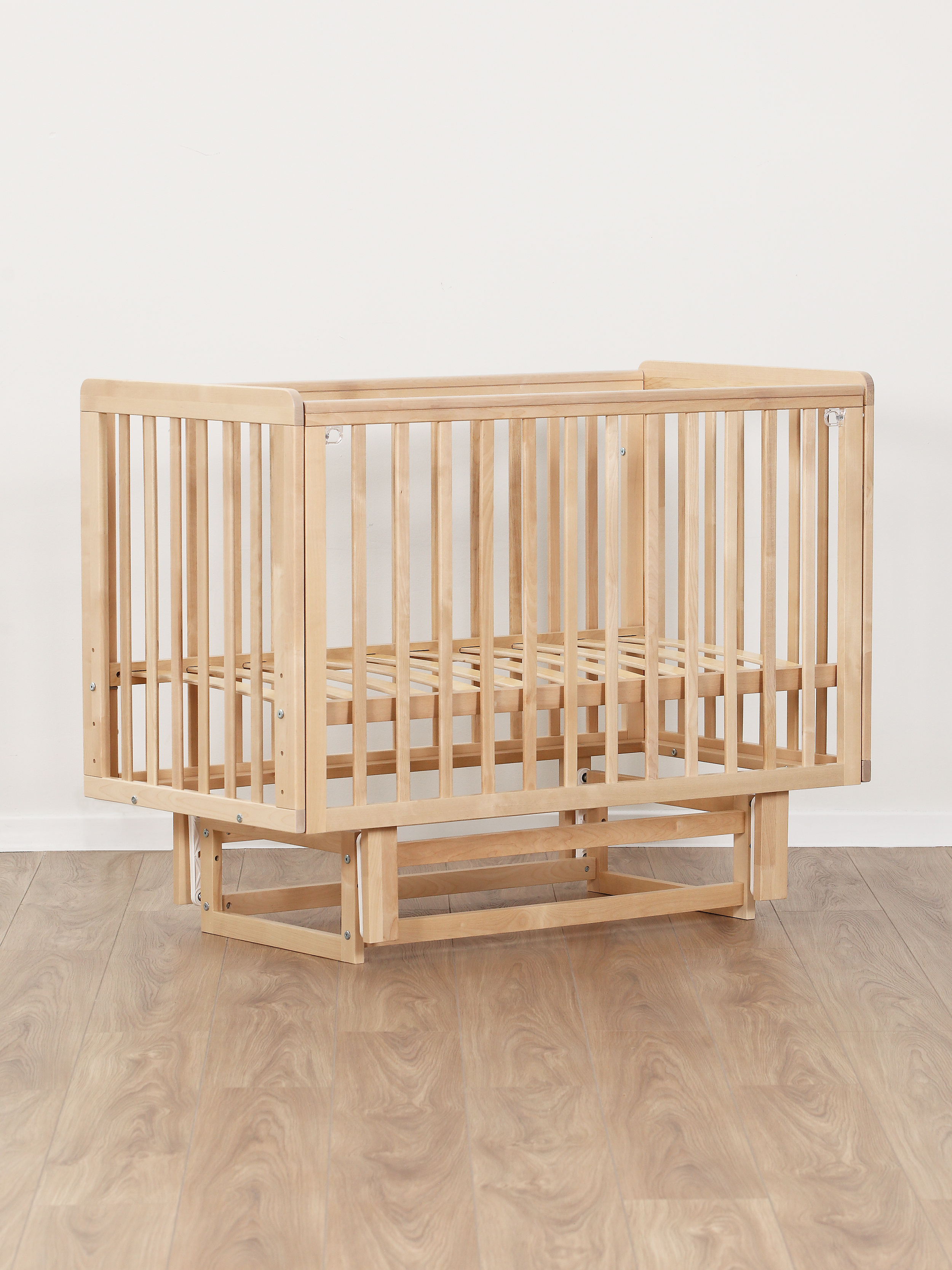 Детская кроватка Уютная среда Кроватка КР120, поперечный маятник (бежевый) - фото 30