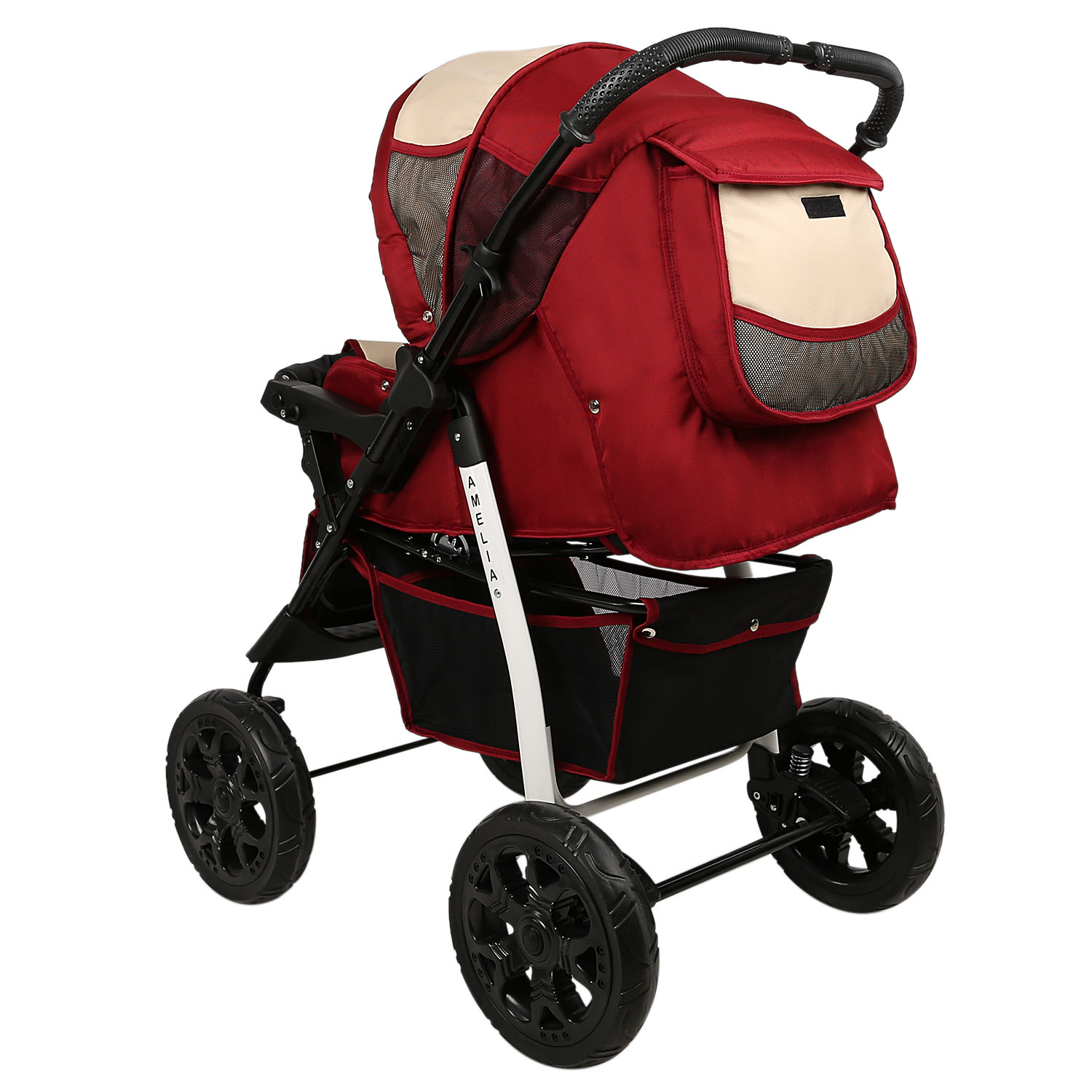 Коляска трансформер alis Amelia бежевый - фото 8