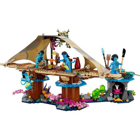 Конструктор LEGO Avatar Дом Меткайина на рифе блочный